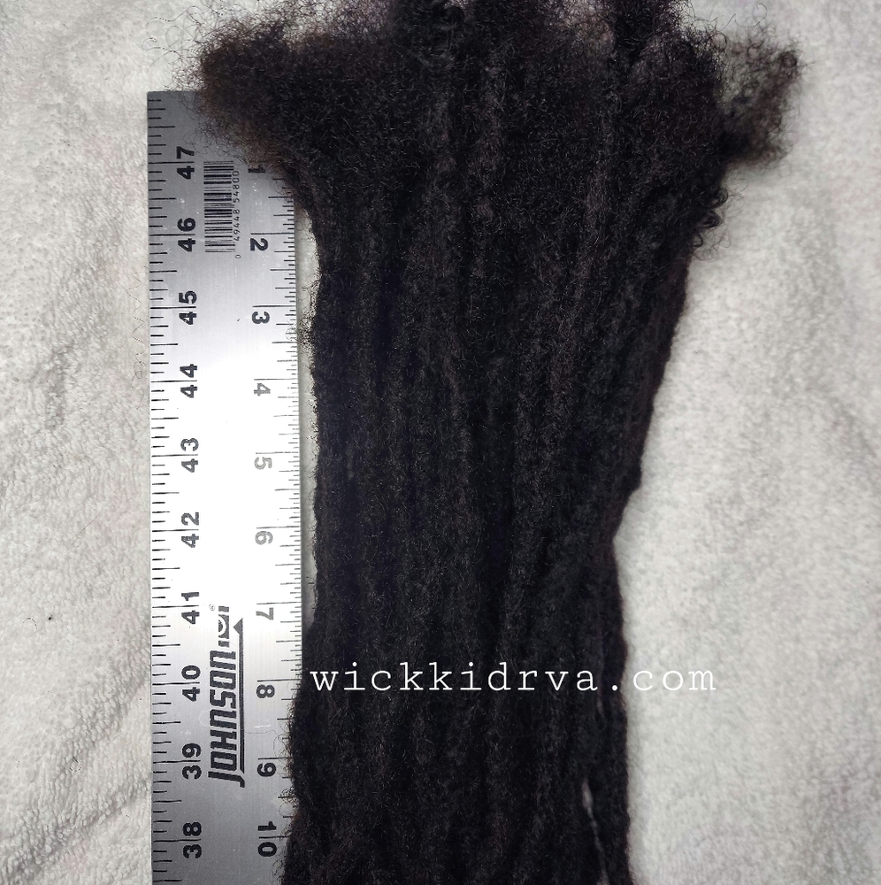 10in 50pr bundle Remy Human Hair loc Extensions | Wickkidrva